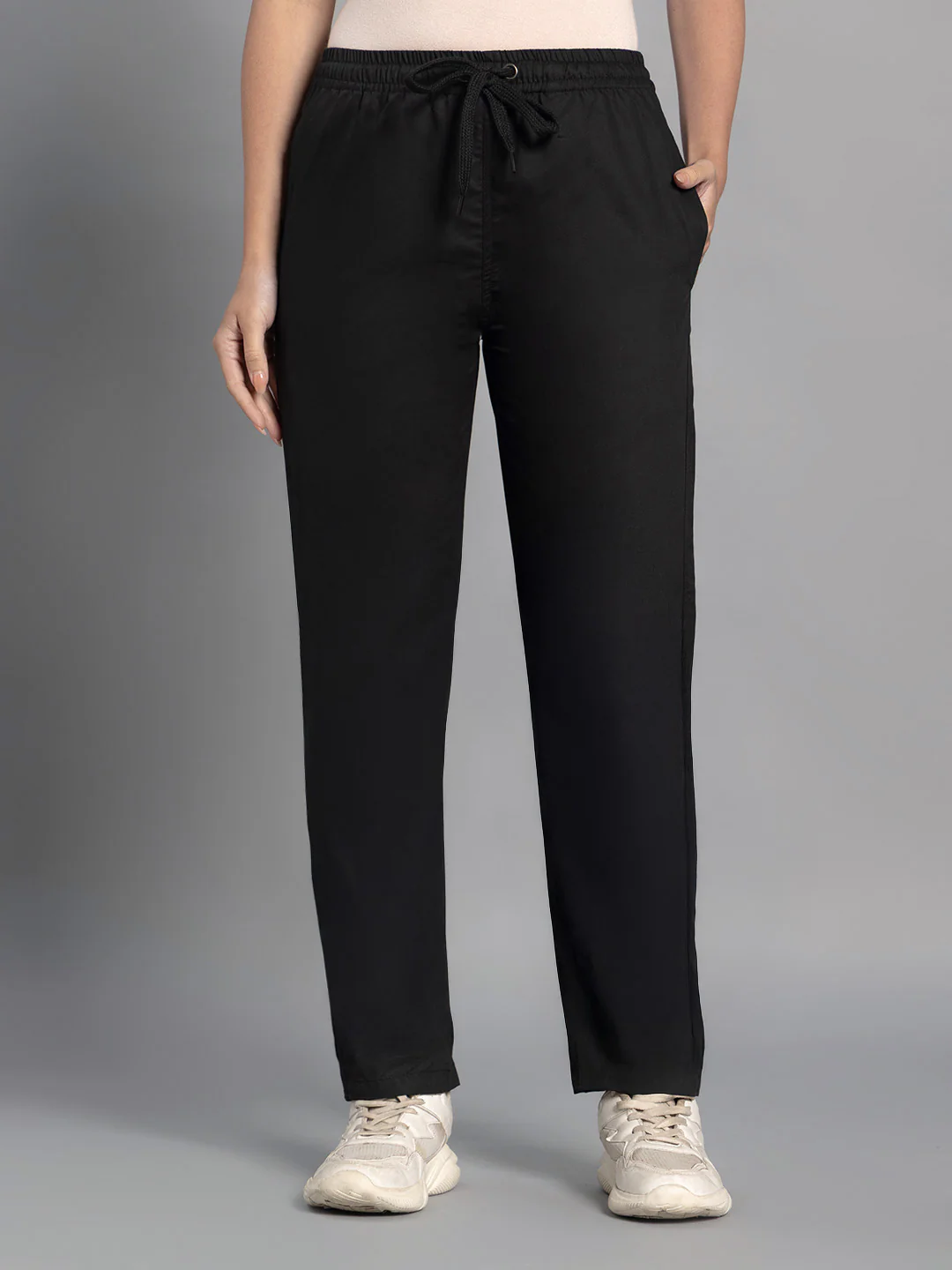 Move Lite Women Black (Core V Neck) Scrub Set - Image 7