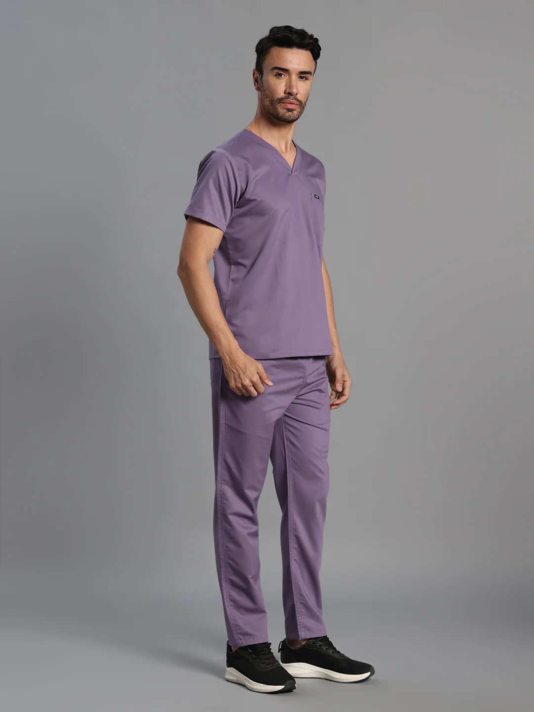 Move Lite Men Ube (V Neck) Scrub Set - Image 5