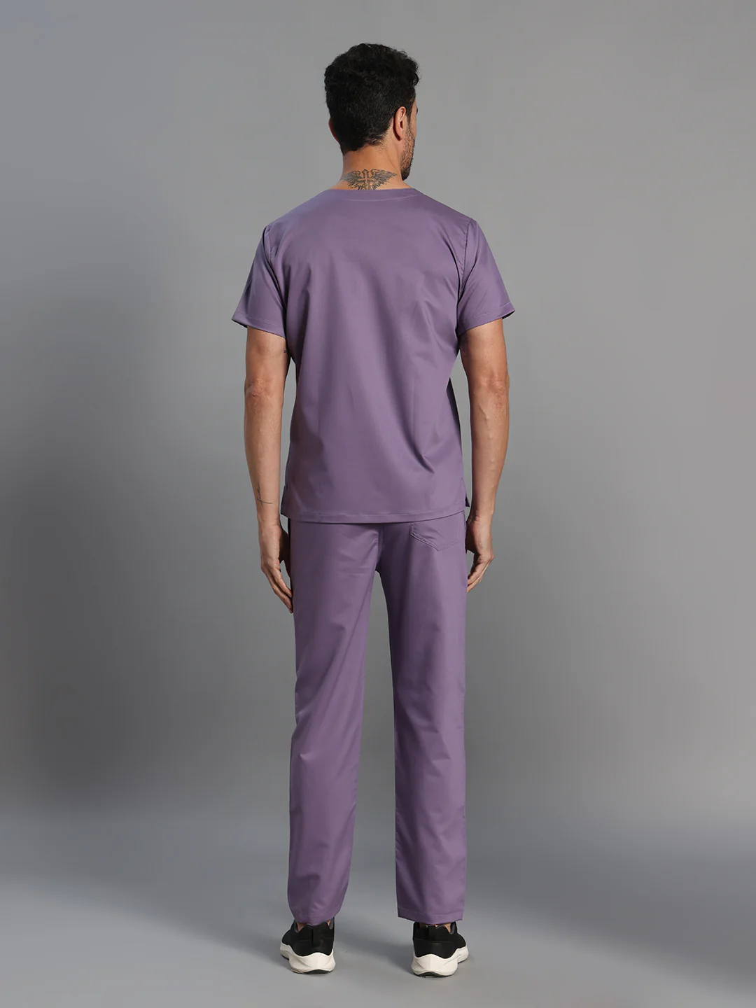 Move Lite Men Ube (V Neck) Scrub Set - Image 6