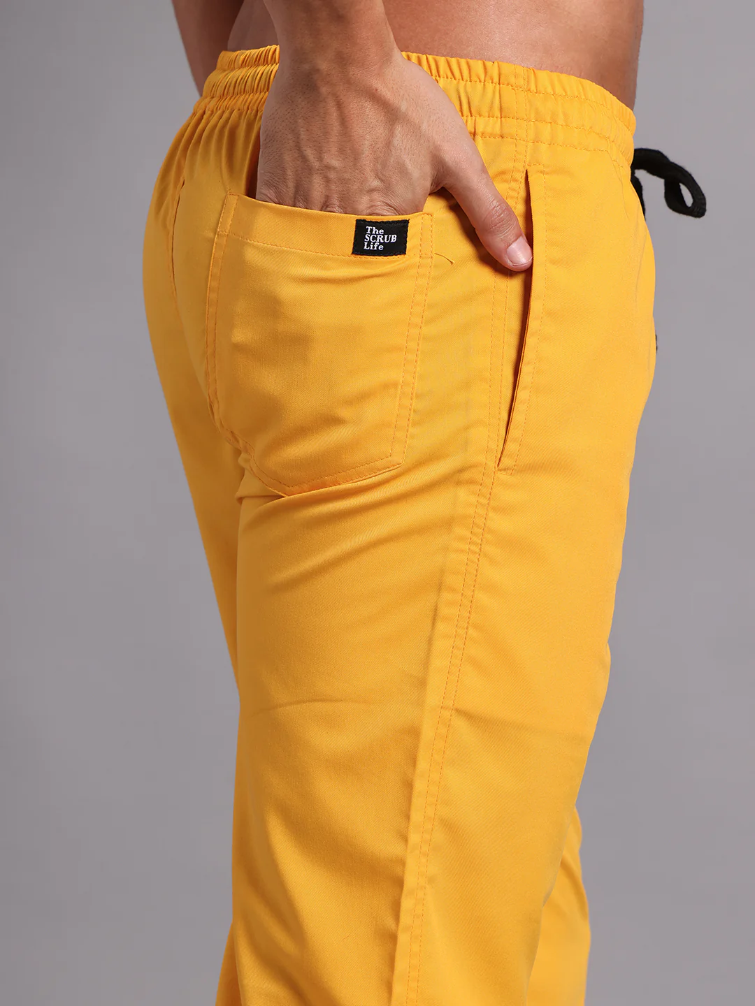 Move Lite Men Marigold (Neo Notch Neck) Scrub Set - Image 8