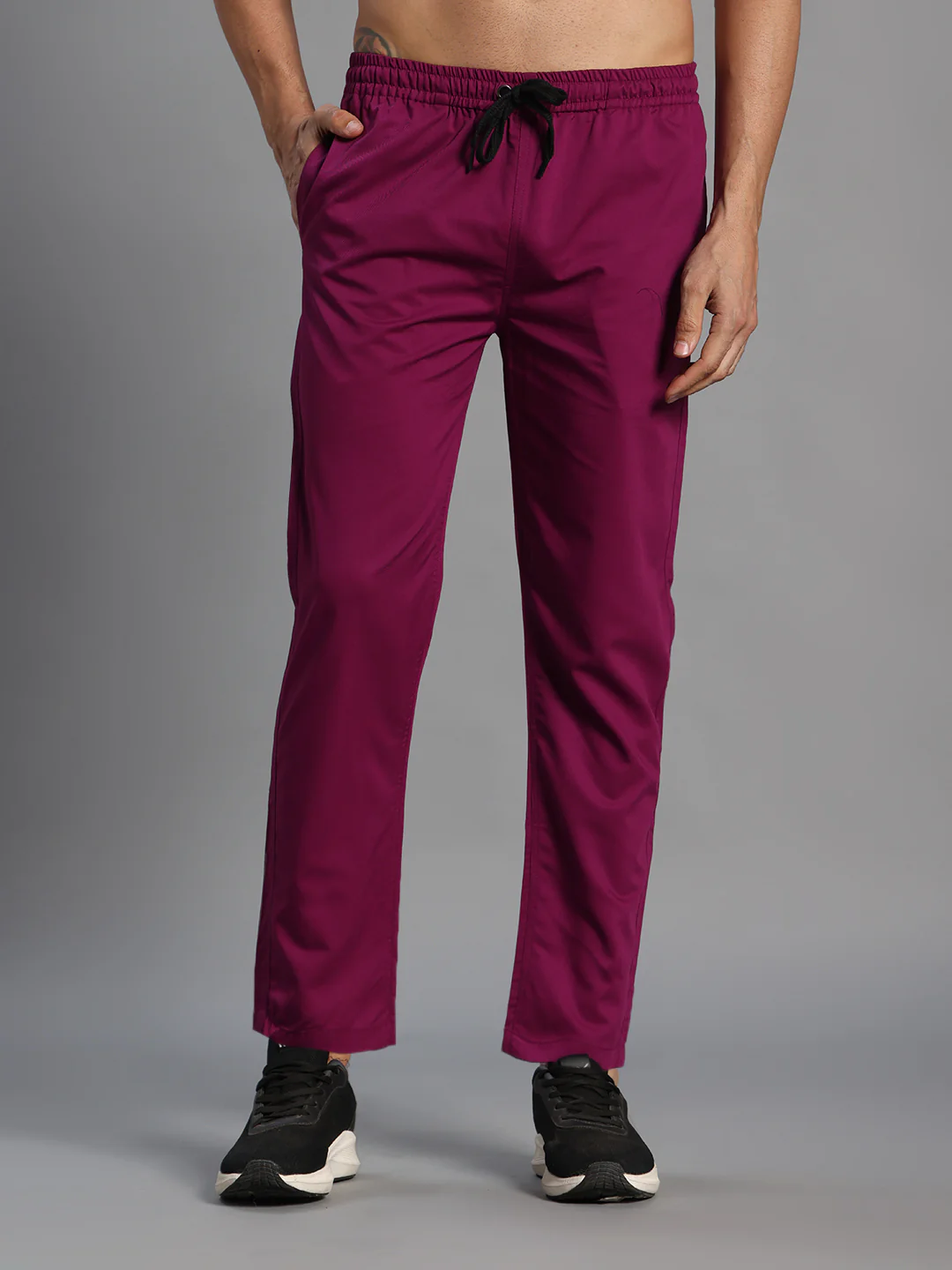 Move Lite Men Plum (V Neck) Scrub Set - Image 8