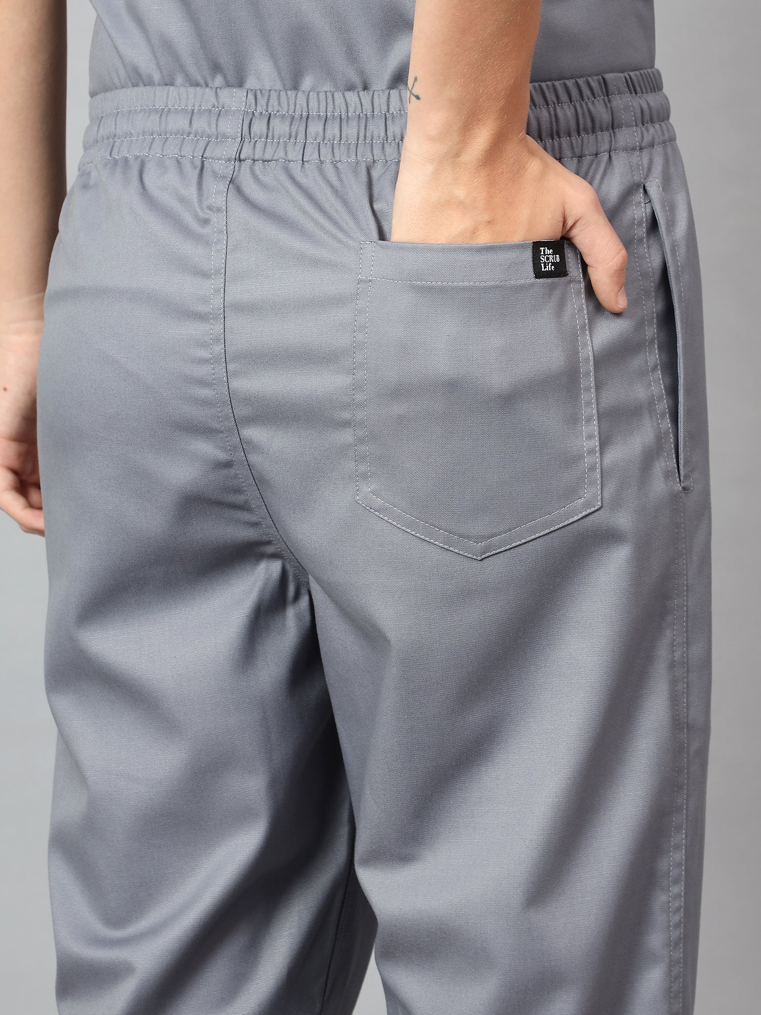 Stretchable (2Way) Women Graphite Jogger - Image 3