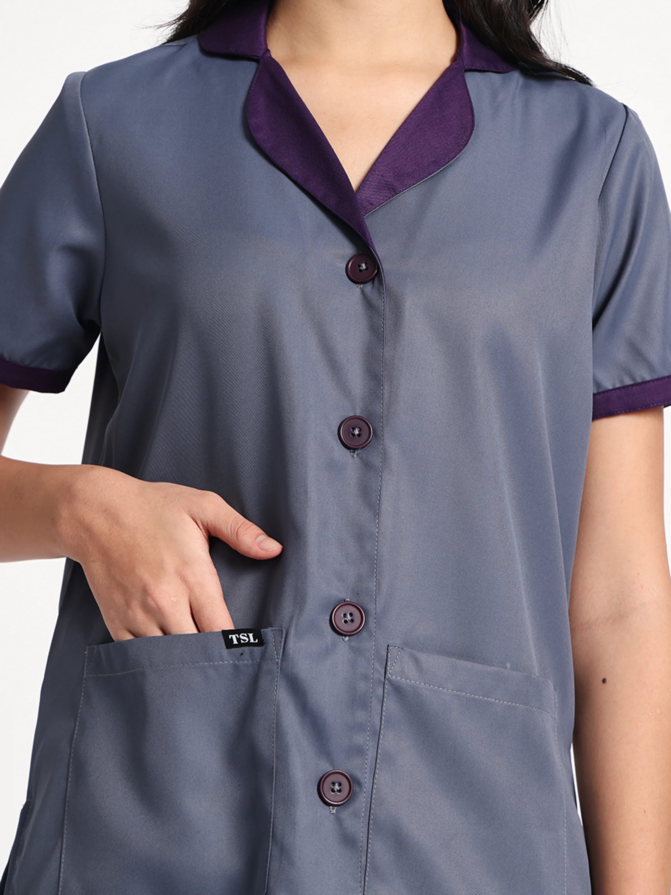 Women Staff Set (Slate Grey) - Image 3