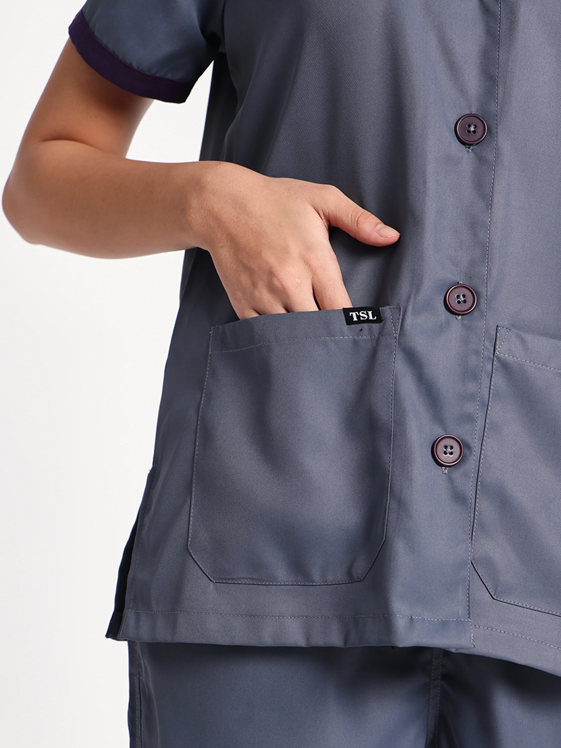 Women Staff Set (Slate Grey) - Image 4