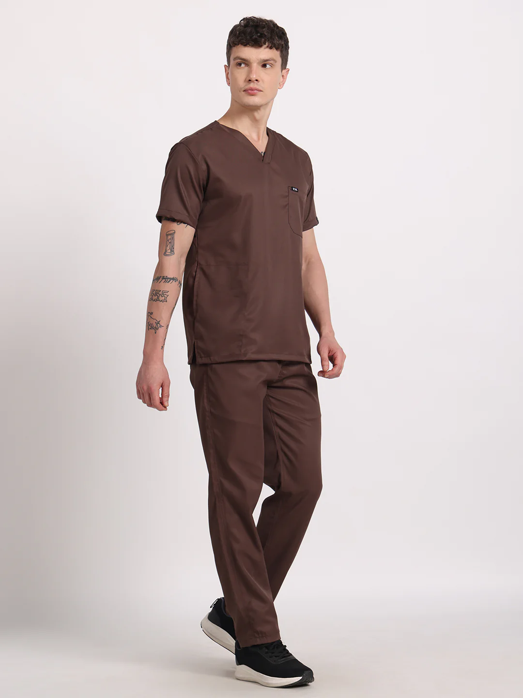 Men Evo Scrub (Walnut) Set - Image 3