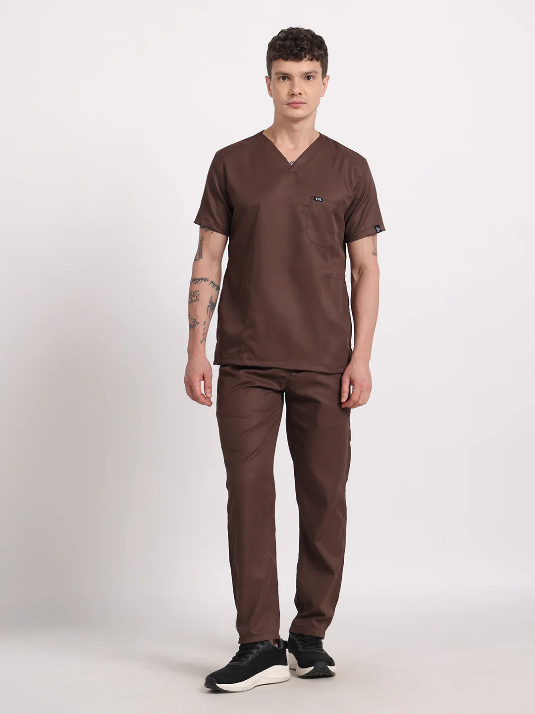 Men Evo Scrub (Walnut) Set - Image 4