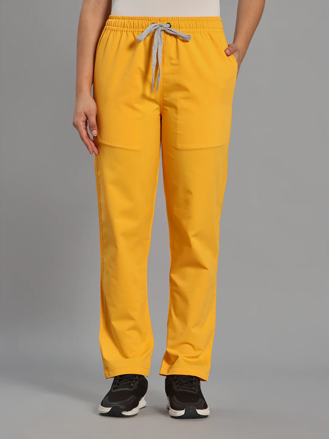 Move Lite Women Marigold (Core V Neck) Scrub Set - Image 3