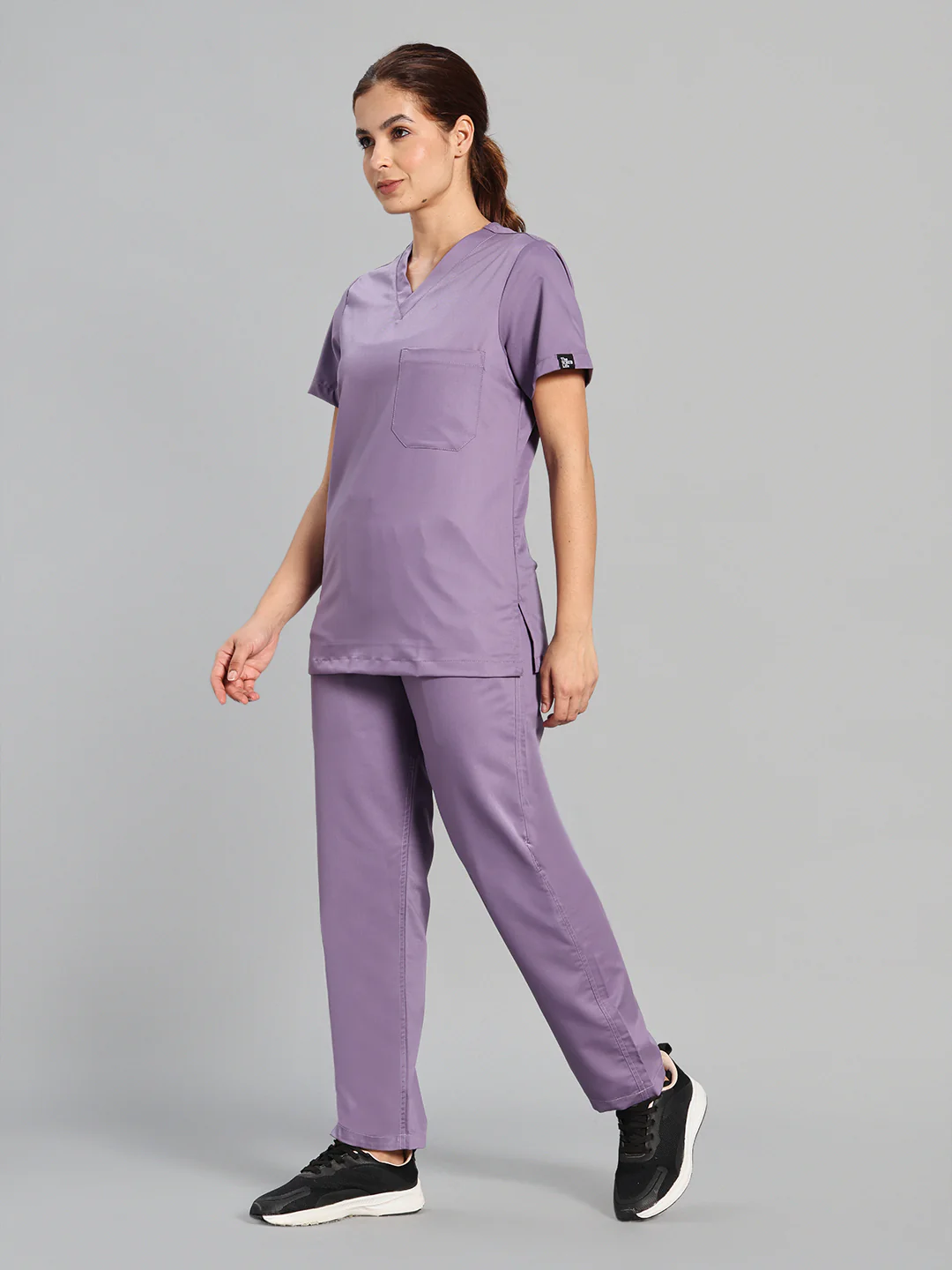 Move Lite Women Ube V Scrub Set - Image 2