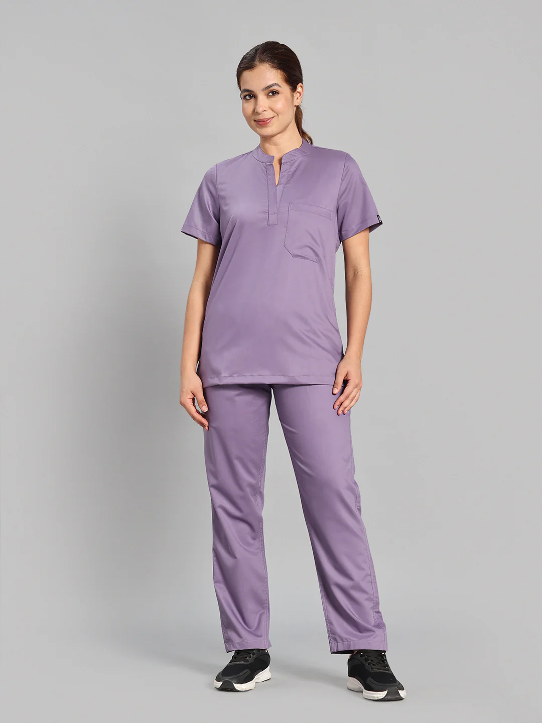 Move Lite Women Ube Mandarin Scrub Set - Image 2