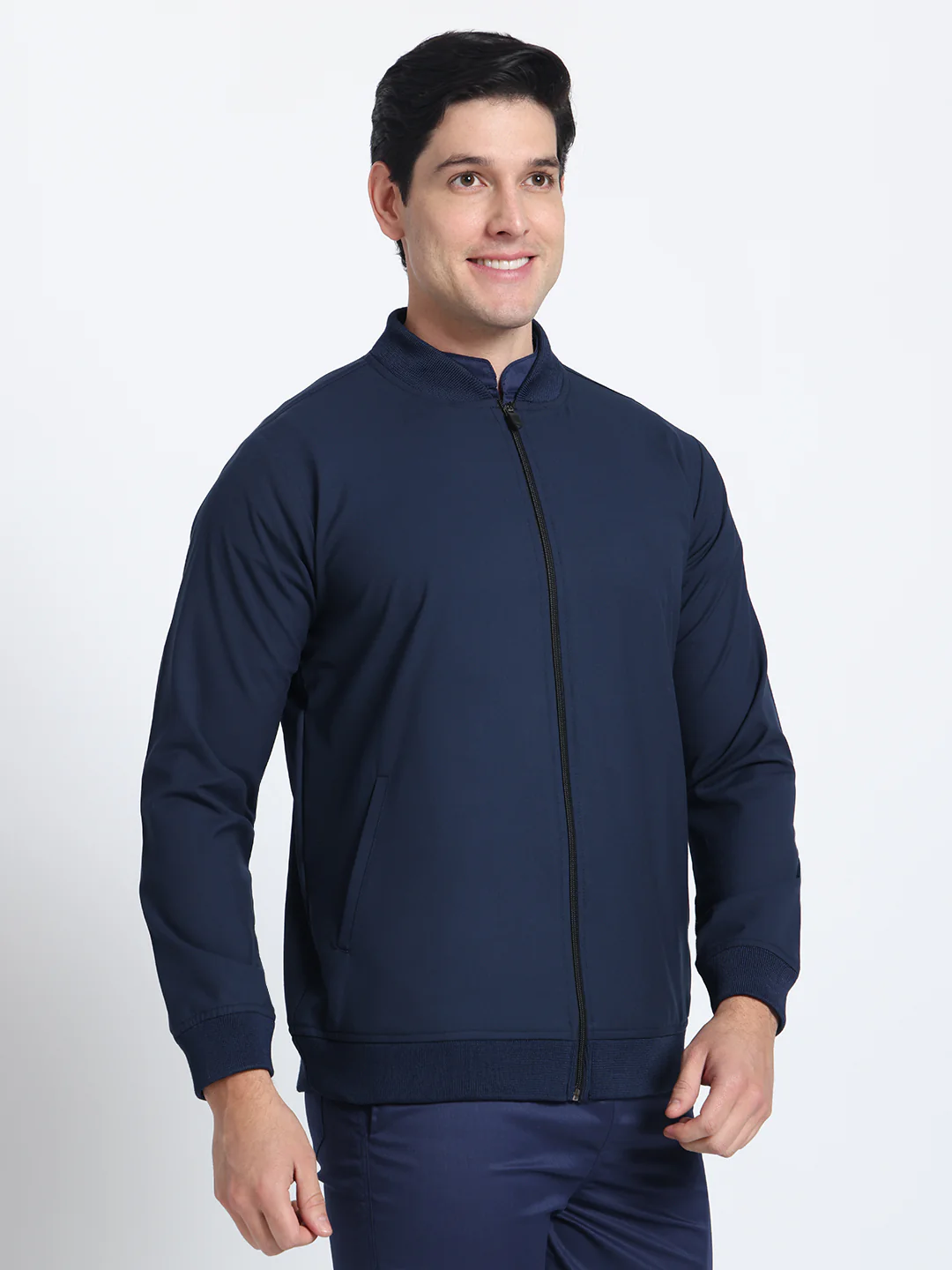 Navy Blue Jacket Men - Image 3