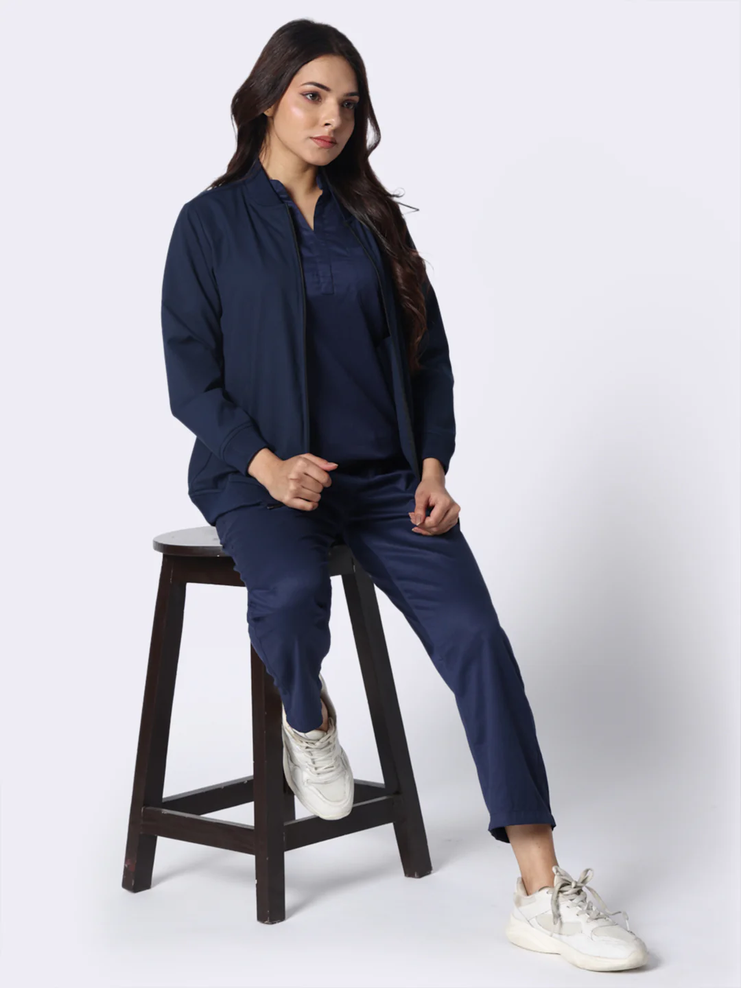 Navy Blue Jacket Women - Image 7