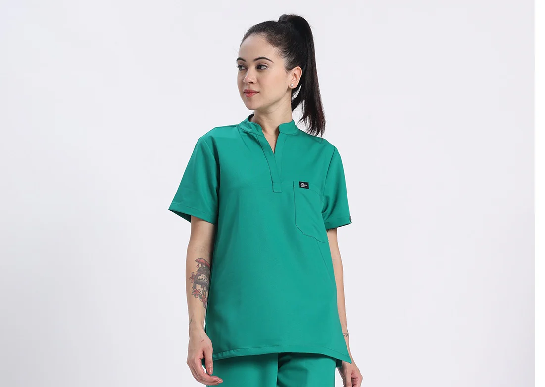 Mandarin Neck Top Women