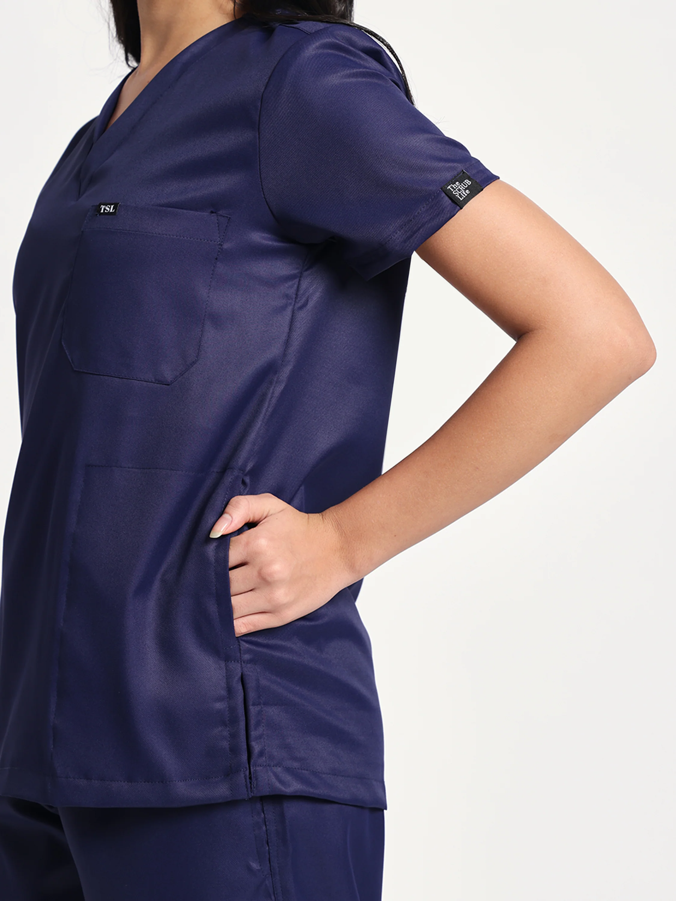 Women Evo Scrub (Navy) Set - Image 3