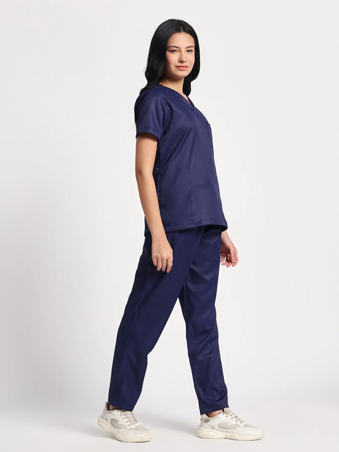 Women Evo Scrub (Navy) Set - Image 4